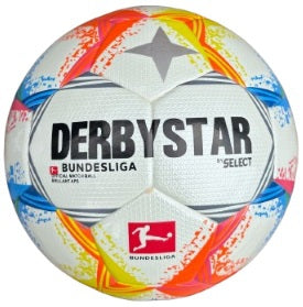 ფეხბურთის ბურთი DERBISTAR BundesLiga, უნაკერო კრისტალი ზომა: 5